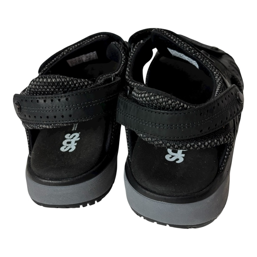 SAS maverick Sport Sandals Men’s Size 9.5 M Black adjustable strap - Picture 7 of 8